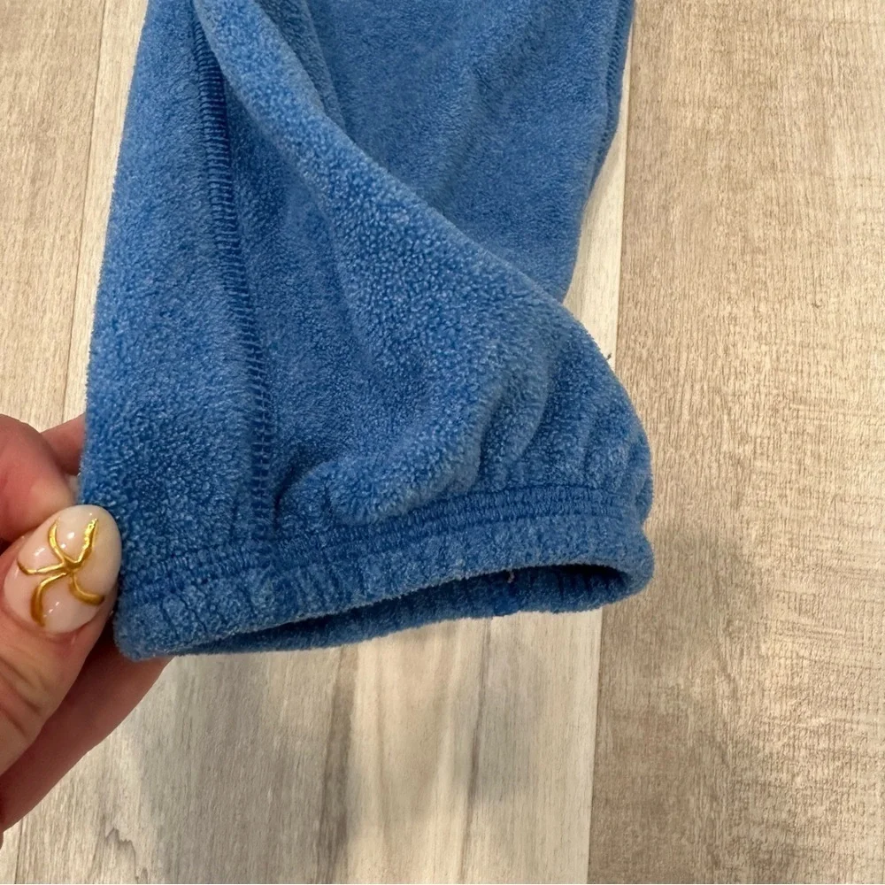 Ivivva by Lululemon Girls Blue Fleece Joggers